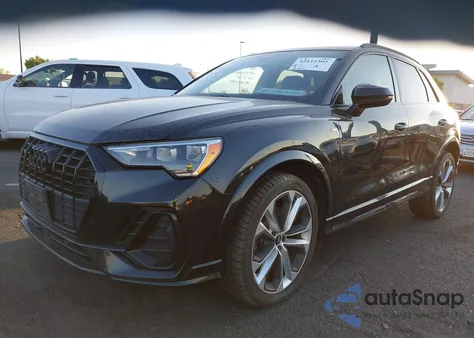 2021 Audi Q3 Premium S Line 45 из США, поврежденный, VIN WA1DECF30M1064006